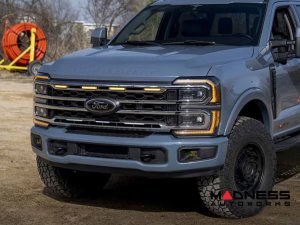 Ford Super Duty LED Grille - XBG Series - Morimoto - Chrome - 2023+