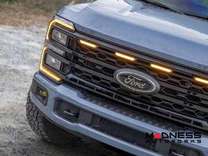 Ford Super Duty LED Grille - XBG Series - Morimoto - Black - 2023+ Ford Super Duty LED Grille - XBG Series - Morimoto - Black - 2023+