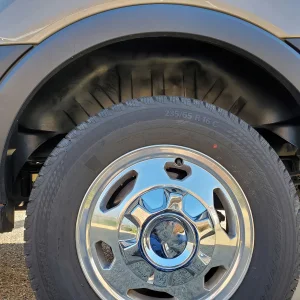 Ford Transit Wheel Arch Liner - Rear - Left & Right - FWD - Omac - Black 2015-2025