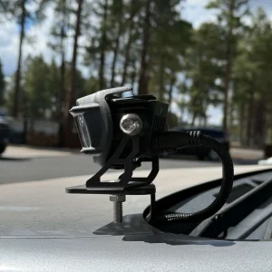 Lexus GX460 Ditch Lights - A-Pillar Hood Mount - ORACLE Lighting - VEGA Series 2 Spotlights - `10-`23