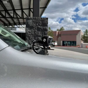 Lexus GX460 Ditch Lights - A-Pillar Hood Mount - ORACLE Lighting - VEGA Series 2 Spotlights - `10-`23