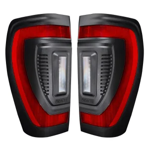 GMC Sierra 1500 LED Tail Lights - Flush Mount - Oracle Lighting - Red - '19 - '23