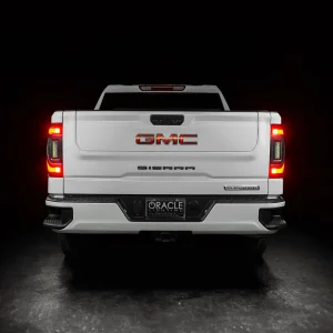 GMC Sierra 1500 LED Tail Lights - Flush Mount - Oracle Lighting - Red - '19 - '23
