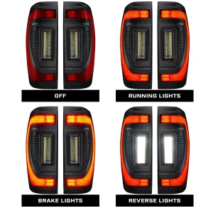 GMC Sierra 1500 LED Tail Lights - Flush Mount - Oracle Lighting - Red - '19 - '23