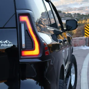 Lexus GX460 LED Tail Lights - ORACLE Lighting - Flush Lensless - Black Series - Black - `10-`23