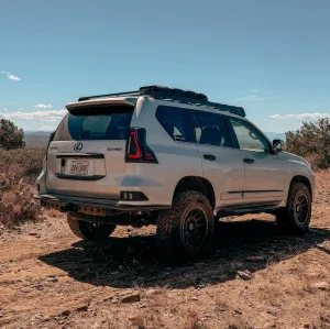 Toyota Prado LED Tail Lights - ORACLE Lighting - Flush Lensless - Black Series - Black - `10-`23