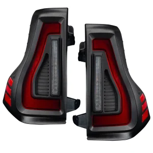Toyota Prado LED Tail Lights - ORACLE Lighting - Flush Lensless - Black Series - Black - `10-`23