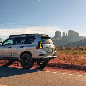 Toyota Prado LED Tail Lights - ORACLE Lighting - Flush Lensless - Red - `10-`23