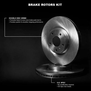 Alfa Romeo Giulia Brake Rotors (2) -2.0L - Rear - R1 Concepts - eLINE Blank