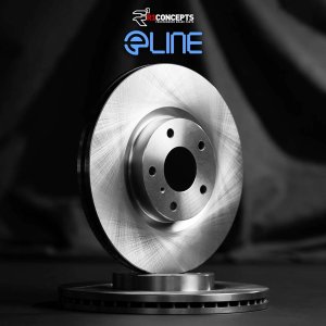 Alfa Romeo Giulia Brake Rotors (2) -2.0L - Rear - R1 Concepts - eLINE Blank