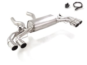 BMW 2 Series Performance Exhaust - Ragazzon - Evo Line - Axle Back - Dual Exit/ Polished Tips - M240i (G42) xDrive