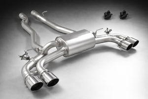 BMW 5 Series Performance Exhaust - Ragazzon - Evo Line - Axle Back w/ Integrated Valves - Dual Exit/Polished Tips - M5 (G99) 4.4L