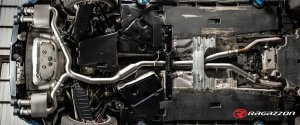 Audi S5 Performance Exhaust by Ragazzon - Center Section w/ Resonator - Evo Line - 2024+