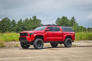 Toyota Tacoma Winch Mount - Rough Country - Hidden - PRO12000S Winch