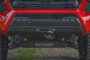 Toyota Tacoma Winch Mount - Rough Country - Hidden - PRO12000S Winch