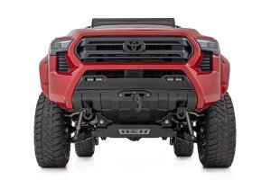 Toyota Tacoma Winch Mount - Rough Country - Hidden - PRO12000S Winch