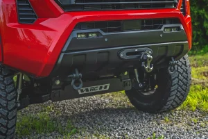 Toyota Tacoma Winch Mount - Rough Country - Hidden - PRO12000S Winch