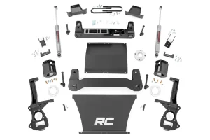 GMC Sierra 1500 Lift Kit - 6” Lift Kit - 5.3L & 6.2L V8 - 2WD - Multi-Leaf Rear - Strut Spacers & N3 Shocks