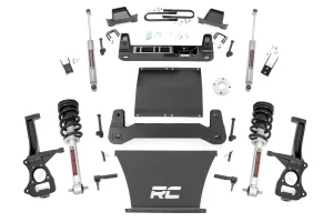 GMC Sierra 1500 Lift Kit - 6” Lift Kit - 5.3L & 6.2L V8 - 2WD - Multi-Leaf Rear - N3 Struts & Shocks