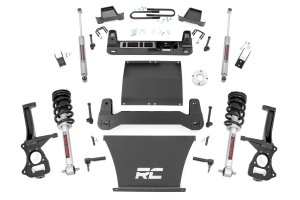 Chevrolet Silverado 1500 Lift Kit - 6” Lift Kit - 5.3L & 6.2L V8 - 2WD - Mono-Leaf Rear - N3 Struts & N3 Shocks