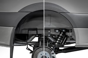 Mercedes-Benz Sprinter 2500/ 3500 Fender Liners - Rear - Rough Country - '19-'25