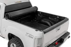Chevrolet Silverado 1500 Bed Cover - Rough Country - Hard Cover - Roll Up - 5'9" Bed - '07-'13