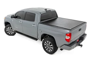 Toyota Tacoma Bed Cover - Hard Roll Up - Rough Country - '07-'21- 5'7" Bed