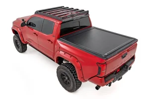 Toyota Tacoma Truck Bed Cover - Powered Retractable - Rough Country - 5' Bed