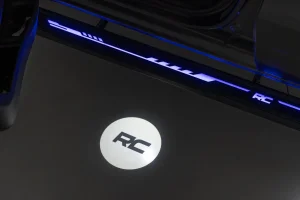 Toyota Tundra Side Steps - LED Running Boards - Rough Country - CrewMax - '22+