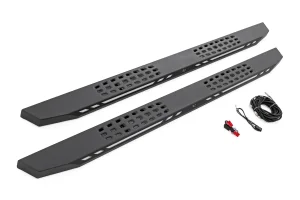 Toyota Tundra Side Steps - AC2 LED Running Boards - Rough Country - CrewMax - '22+