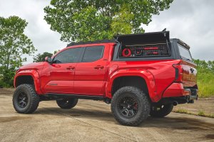 Toyota Tacoma Truck Bed Cap Molle Panel - Rough Country - Driver Side - Modular - 5' Bed