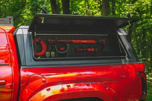 Toyota Tacoma Truck Bed Cap Molle Panel - Rough Country - Driver Side - Modular - 5' Bed