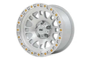 Wheel - Rough Country - 82 Series, One-Piece, 15x8, 5x4.5, -19mm - Full Machined
