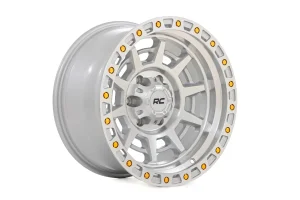 Custom Wheel 85 Series - Simulated Beadlock - Full Machine | 17x9 | 6x5.5 | -12mm - Rough Country 