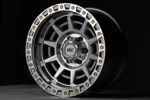 Custom Wheel 85 Series - Simulated Beadlock - Full Machine | 17x9 | 6x5.5 | -12mm - Rough Country 