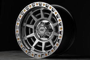 Custom Wheel 85 Series - Simulated Beadlock - Full Machined | 17x9 | 5x5.0 | -12mm - Rough Country