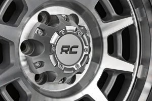 Custom Wheel 85 Series - Simulated Beadlock - Full Machined | 17x9 | 5x5.0 | -12mm - Rough Country