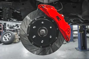 Dodge Ram 1500 Brake Kit - Front - Pads + Rotors + Calipers - Rough Country - '19+