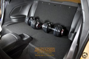 Chevrolet Camaro Rear Seat Delete Kit - '16-'24