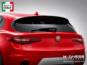 Alfa Romeo Stelvio Roof Spoiler - Carbon Fiber - Stile Italia 