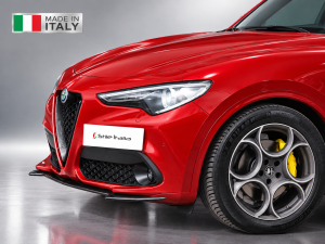 Alfa Romeo Stelvio Front Spoiler - Carbon Fiber - Stile Italia 