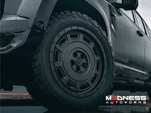 Land Rover Defender Custom Wheels - 22" WX-4 by Urban Automotive - Satin Black - Set of 4