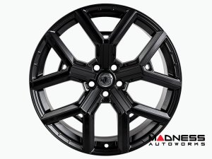 Land Rover Defender Custom Wheels - 22" WX-2 by Urban Automotive - Satin Black - Set of 4