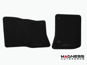 Land Rover Defender D90 Floor Mats - Carpet by Urban Automotive - With Logo
