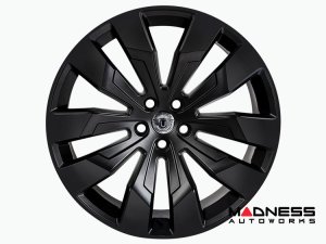 Land Rover Defender Custom Wheels - 22" WX-1 by Urban Automotive - Satin Black - Set of 4