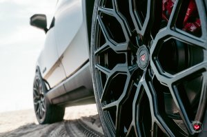 Rivian R1S Custom Wheels - S17-01 by Vossen - Satin Black
