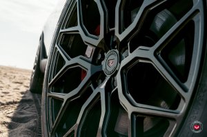 Rivian R1S Custom Wheels - S17-01 by Vossen - Satin Black