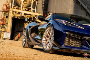 Chevrolet Corvette C8 Custom Wheels - GEN-03 by Vossen - Gloss Clear