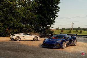 Chevrolet Corvette C8 Custom Wheels - GEN-03 by Vossen - Gloss Clear