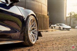 Chevrolet Corvette C8 Custom Wheels - GEN-03 by Vossen - Gloss Clear